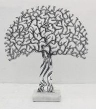 Aluminium Tree of life with Marble base