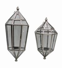 Metal Glass Hanging Lanterns