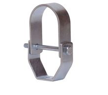 Clevis hanger pipe clamp