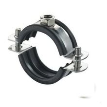 Heavy Duty Pipe Clamp With Rubber