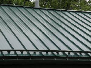 Colour cotted metal roofing