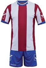 Striped soccer jersey