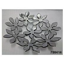Aluminium Metal Flowers Fruit Tray