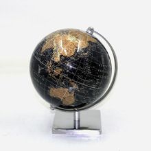 Small Unique World Rotating Globe