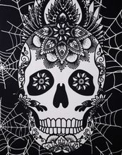 Skull Design Halloween Tapestry