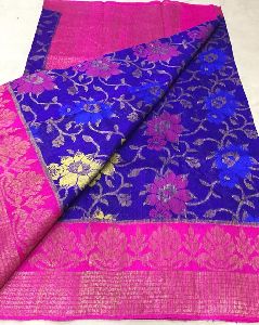 Banaras handloom pure chiniya Silk sarees