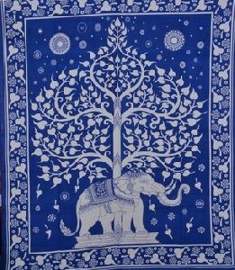 elephant mandala tapestry