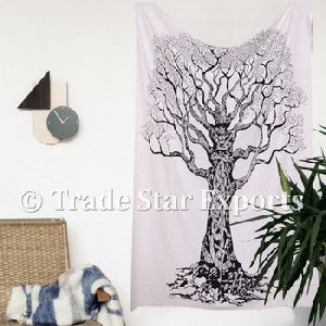 Tree Of Life Mandala Tapestry