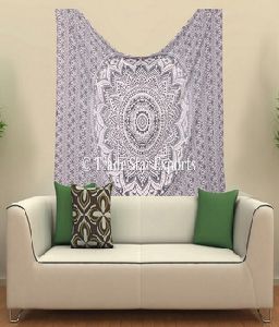 wall hanging bohemian cotton tapestry