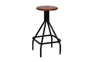 iron bar stool