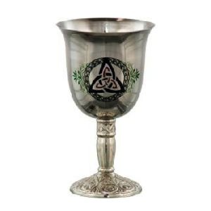 Crystal Brass Chalice cup