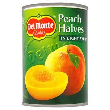 Canned Peach Halves Syrup
