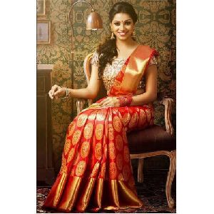 Traditional Embroidered Sarees