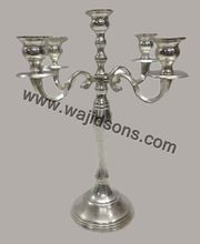 Aluminum candelabra