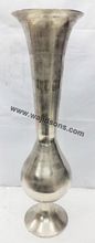 Tall Metal Aluminium vase