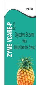 Zyme Vcare Digestive Enzyme Syrup