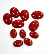 Red Jasper Ring Oval Cabs