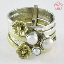 Handmade Sterling Silver Stack Ring