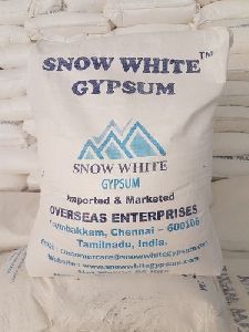 Snow White Gypsum Plaster