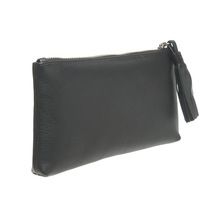 Black Cosmetic Leather Bag