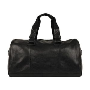 Crunch leather duffel bag