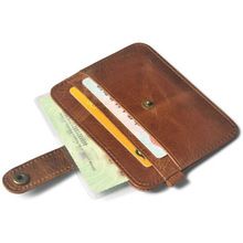 Leather Credit Card Holder Pocket