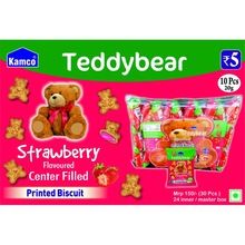 Teddy Bear Center Filled Biscuits