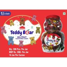 Teddy Bear Mix Fruit Candy