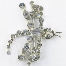 Cubic Zirconia Brooches