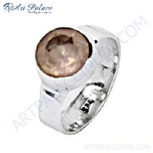 Rose Quartz Gemstone Ring