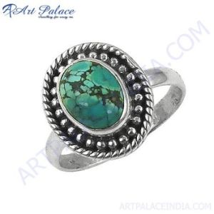 Turquoise Silver Ring