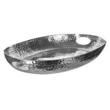 Aluminum oval serving tray