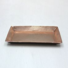 Copper Plating Decorative Metal Serving Trays