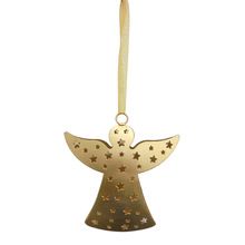 Gold Color Christmas Hanging Angel