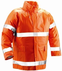 Orange winter jacket