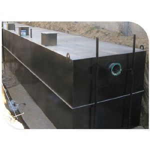 Portable residential sewage waste water treatment plant
