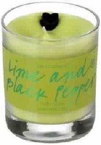 Lime and Black Pepper Candle