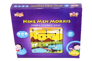 DIY Nine Men Morris/ Nav Kankari Strategy Board Game