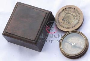 Nautical Compass With Box