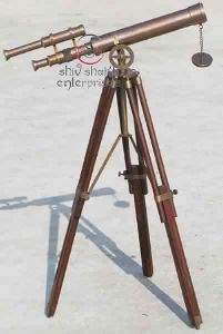 Telescope On Tripod Stand