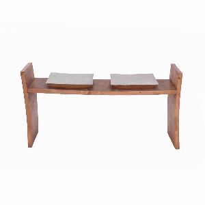 Two Seat Pine Bench