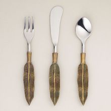 FEATHER COCKTAIL FLATWARE COLLECTION SET