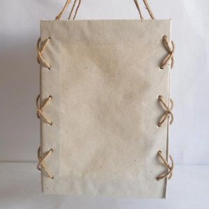 100% hemp paper with a natural color solid cardboard lamp