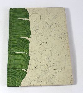 Banana fiber paper tree design notebook