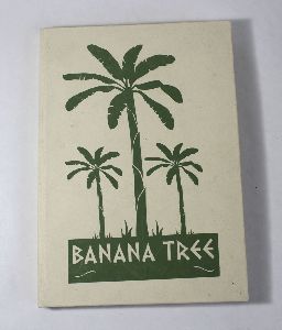 Cream colour banana paper fiber notebook