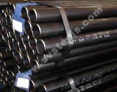 MS ERW Black Welded Steel Pipes