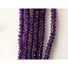 Amethyst faceted natural beads