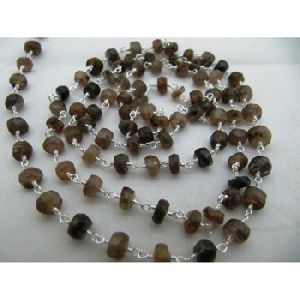 Anduslite rosary gemstone beaded chain