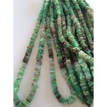 Chrysoprase smooth square beads