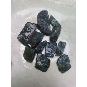 Labradorite rough gemstones